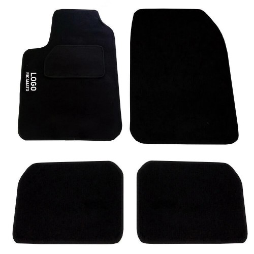 Tappetini Auto in moquette con strappi Compatibili Con Polo Tappetini Auto in moquette con strappi Compatibili Con Polo