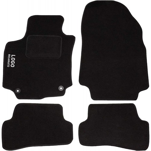 Tappetini Auto Compatibili Con Renault Captur Con 2 Clip Tappetini Auto Compatibili Con Renault Captur Con 2 Clip